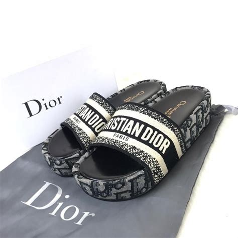 zapatos christian dior mujer|dior wedge slide sandals.